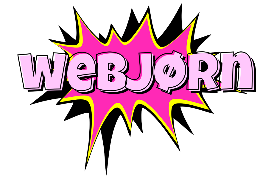 Webjørn badabing logo