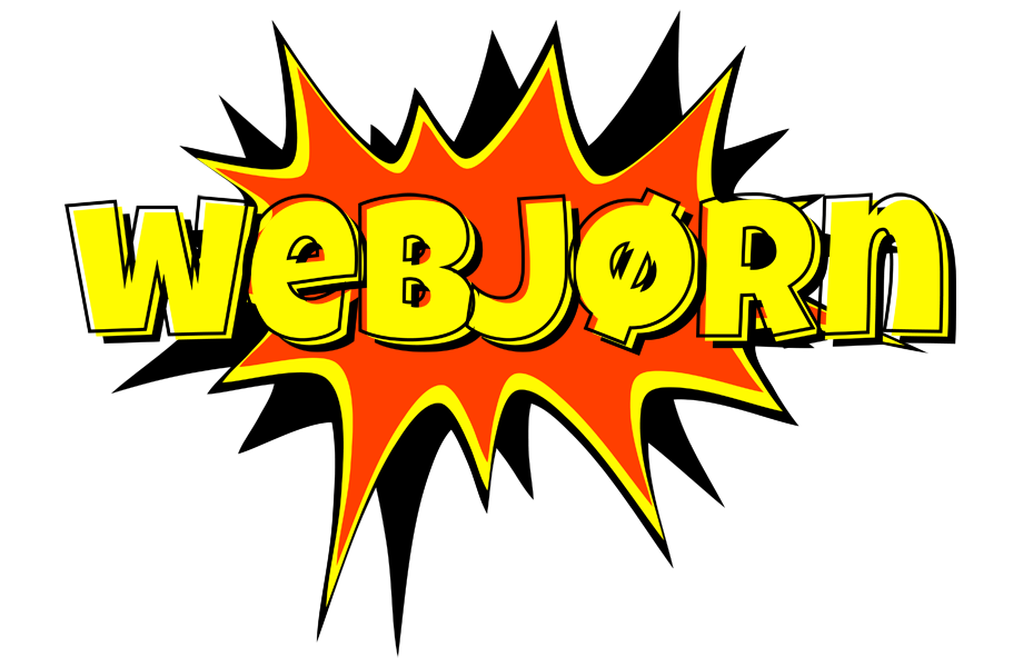 Webjørn bazinga logo