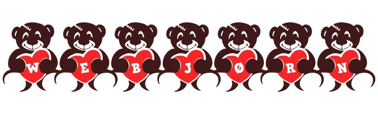 Webjørn bear logo