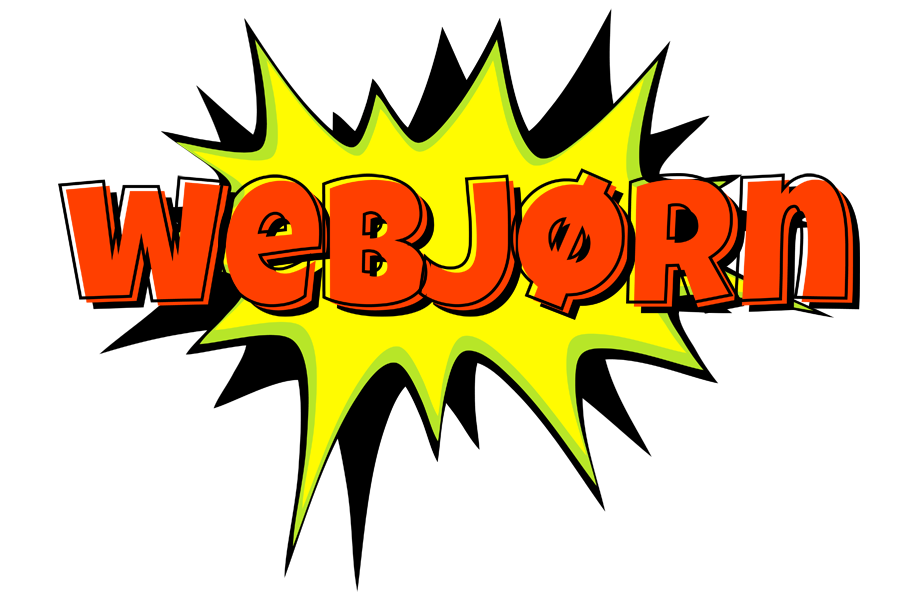 Webjørn bigfoot logo