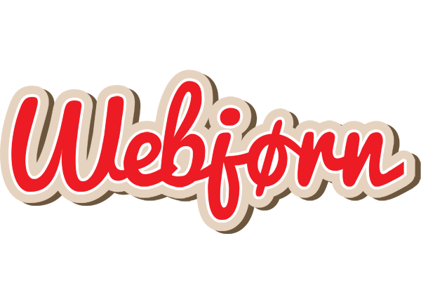 Webjørn chocolate logo