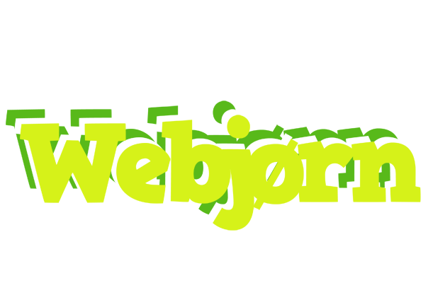 Webjørn citrus logo