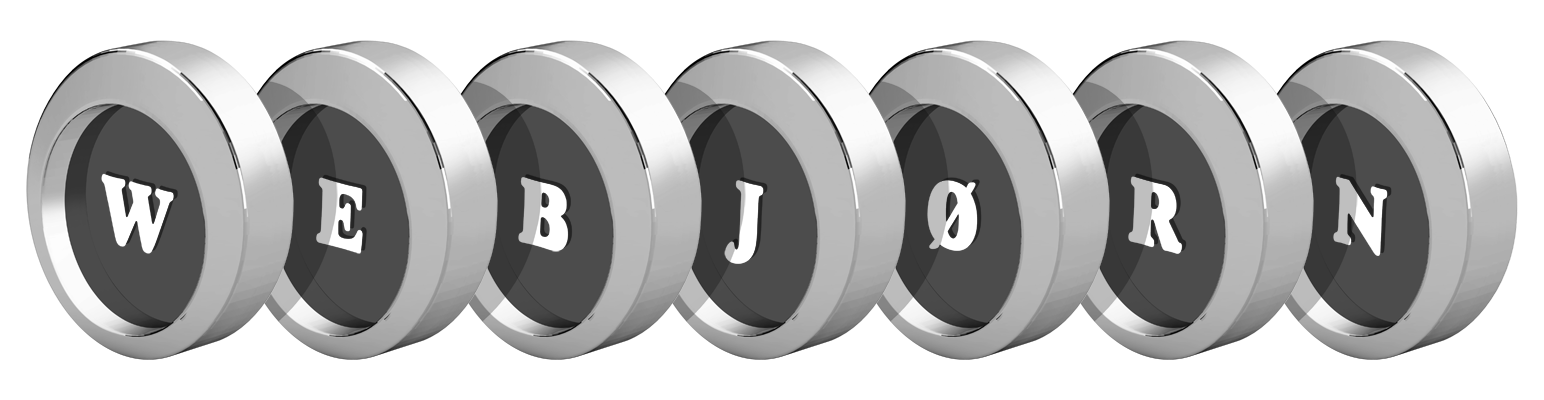 Webjørn coins logo