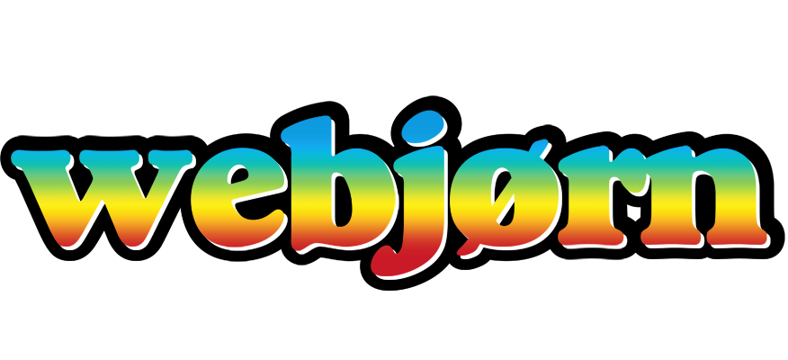 Webjørn color logo
