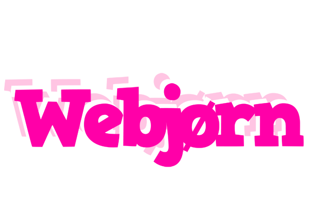 Webjørn dancing logo