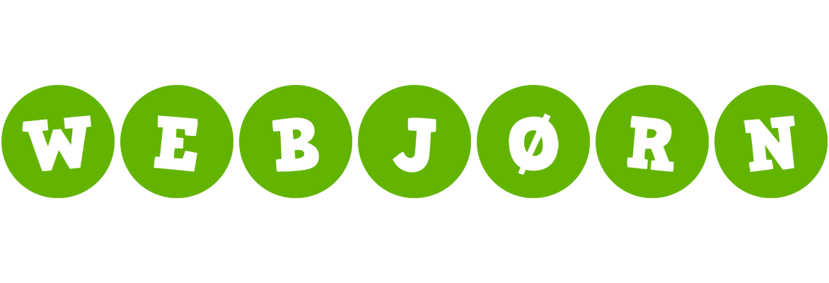 Webjørn games logo