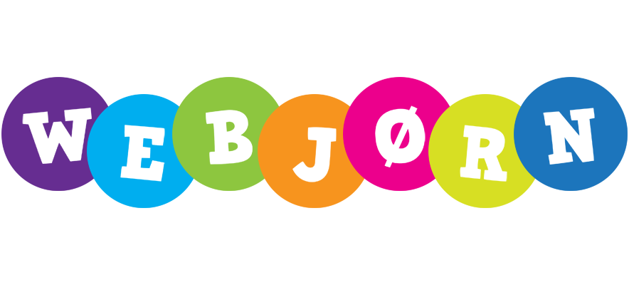 Webjørn happy logo