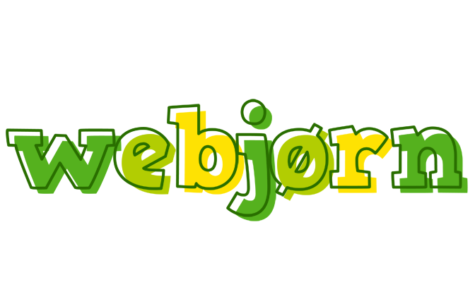 Webjørn juice logo
