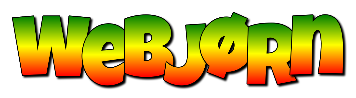 Webjørn mango logo
