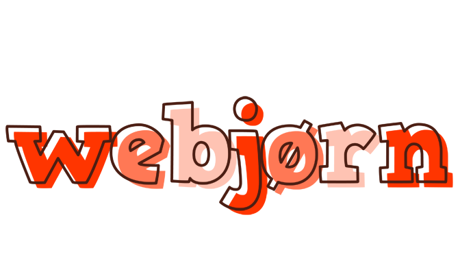 Webjørn paint logo