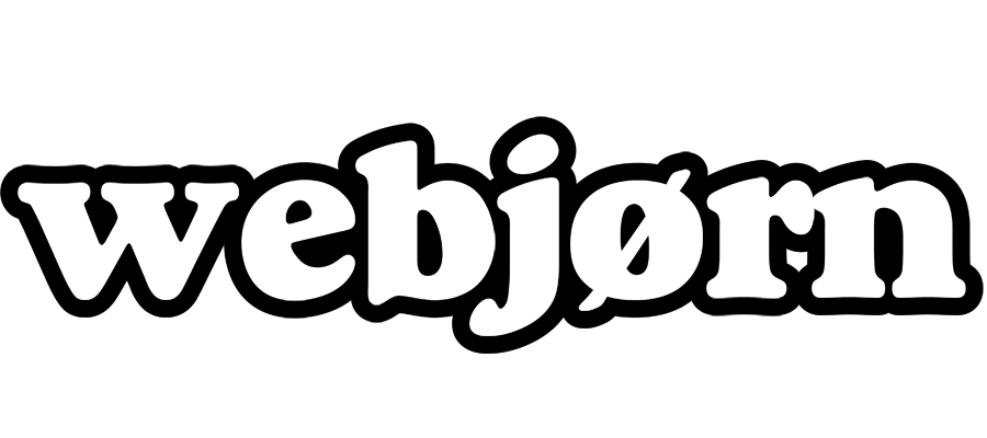 Webjørn panda logo