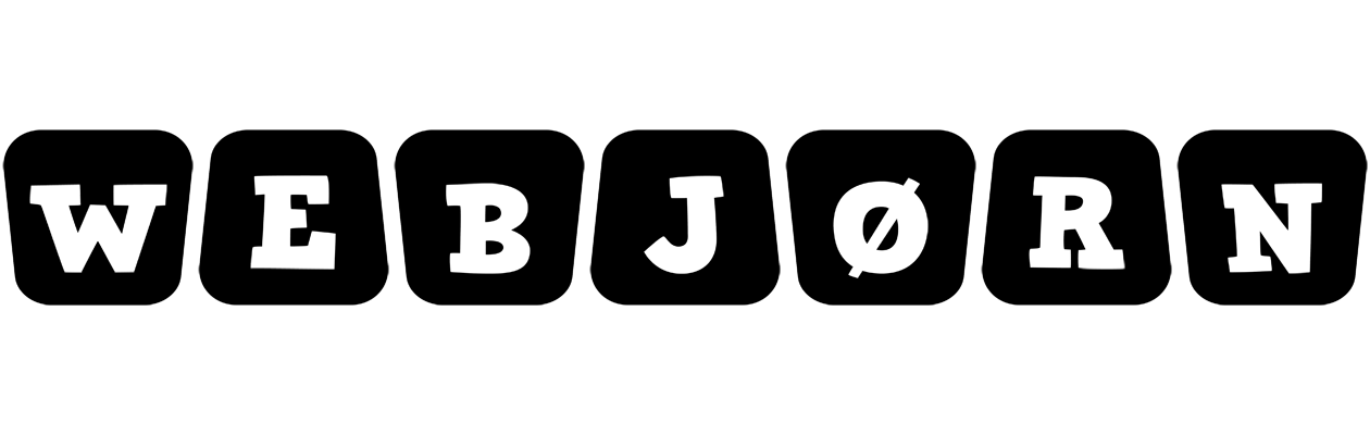 Webjørn racing logo