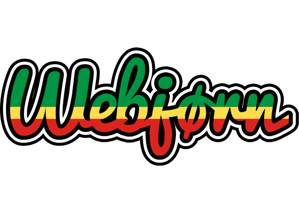 Webjørn african logo