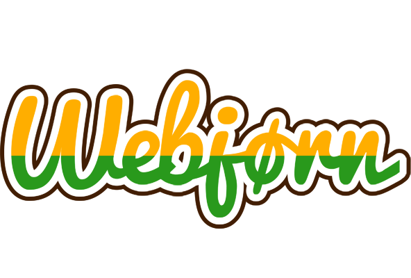 Webjørn banana logo