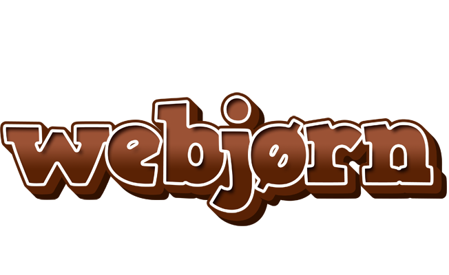 Webjørn brownie logo