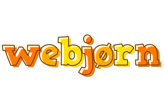 Webjørn desert logo