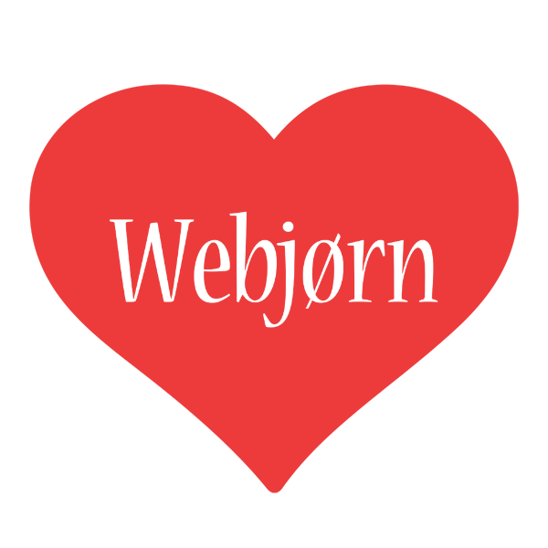Webjørn love logo