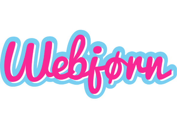 Webjørn popstar logo