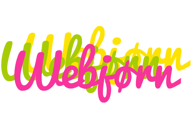 Webjørn sweets logo