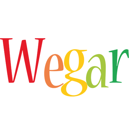 Wegar birthday logo