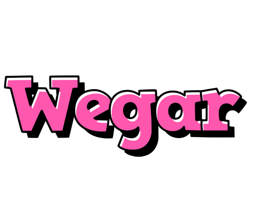 Wegar girlish logo