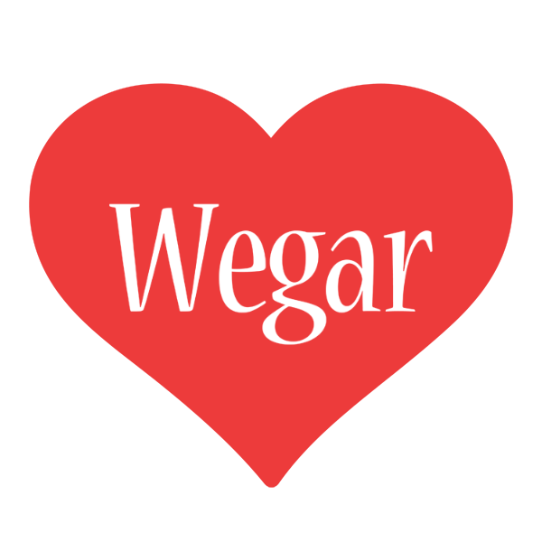Wegar love logo