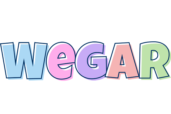 Wegar pastel logo