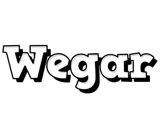 Wegar snowing logo
