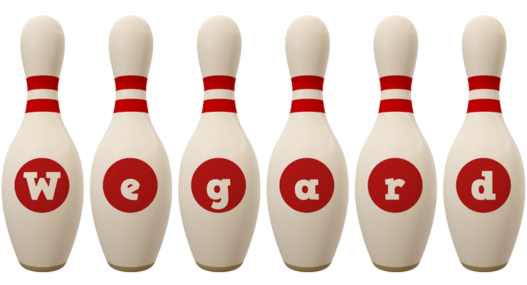 Wegard bowling-pin logo