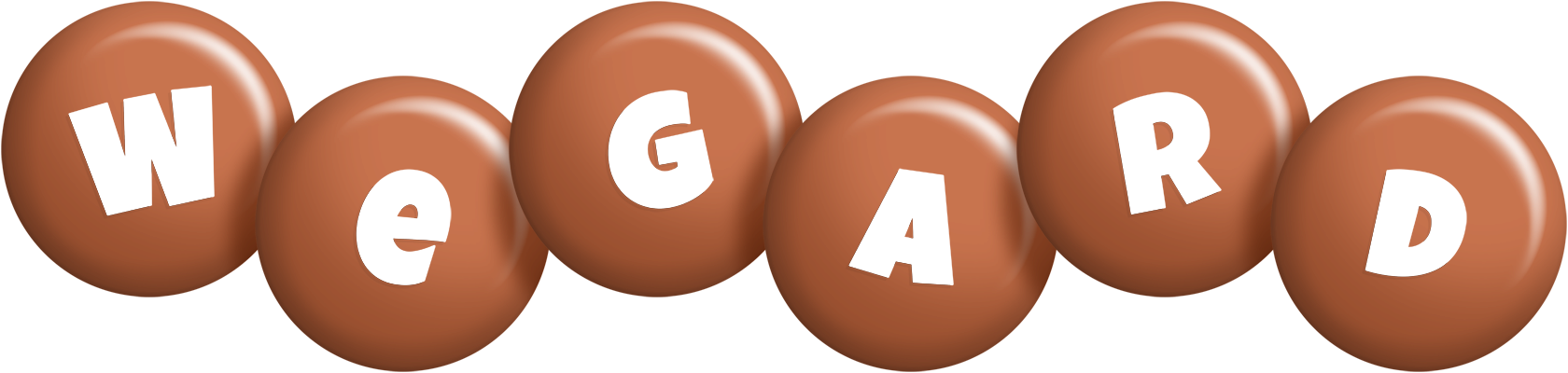 Wegard candy-brown logo