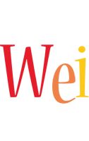 Wei birthday logo