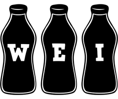 Wei bottle logo