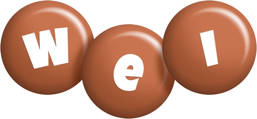 Wei candy-brown logo