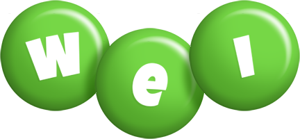 Wei candy-green logo