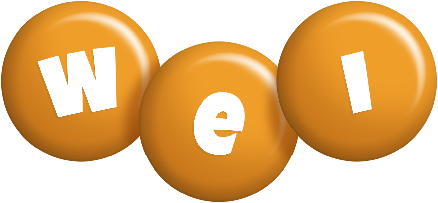 Wei candy-orange logo