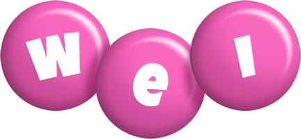 Wei candy-pink logo