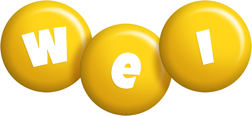 Wei candy-yellow logo