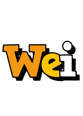 Wei cartoon logo