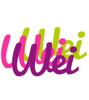 Wei flowers logo
