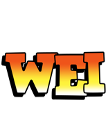 Wei sunset logo