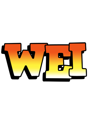 Wei sunset logo