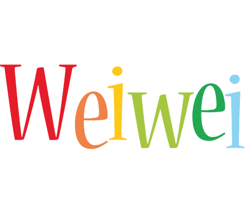 Weiwei birthday logo