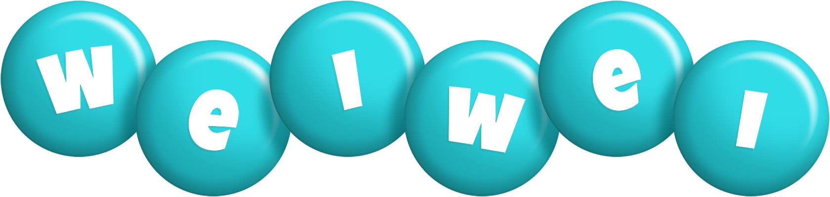 Weiwei candy-azur logo