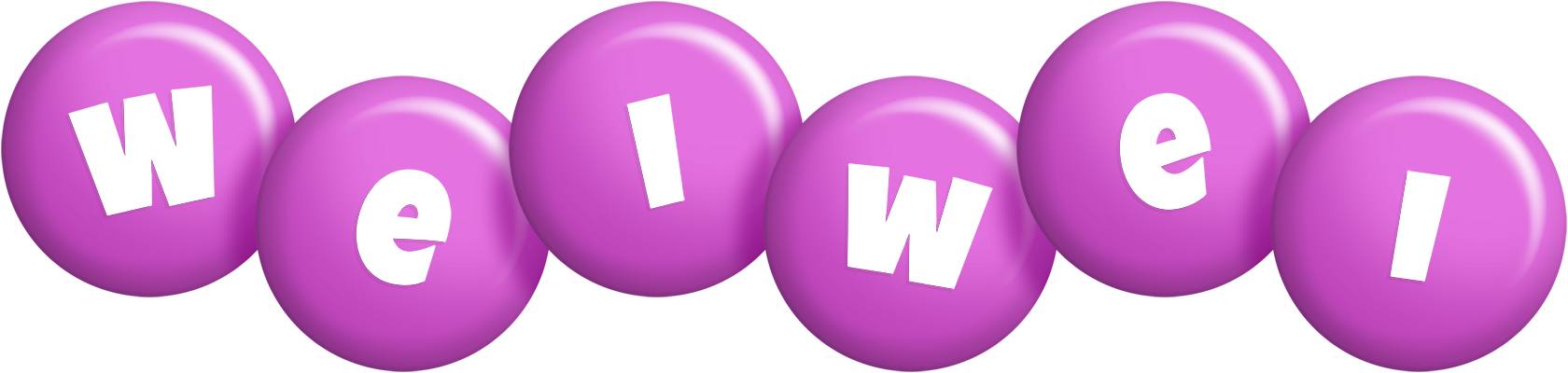 Weiwei candy-purple logo