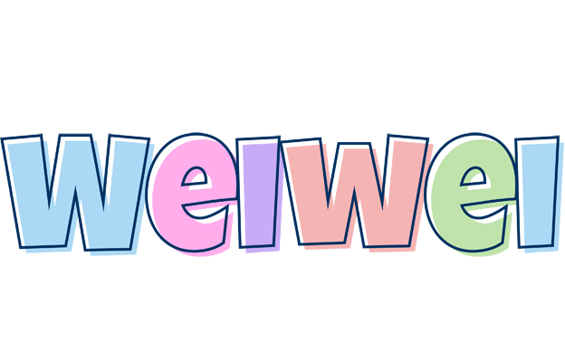 Weiwei pastel logo
