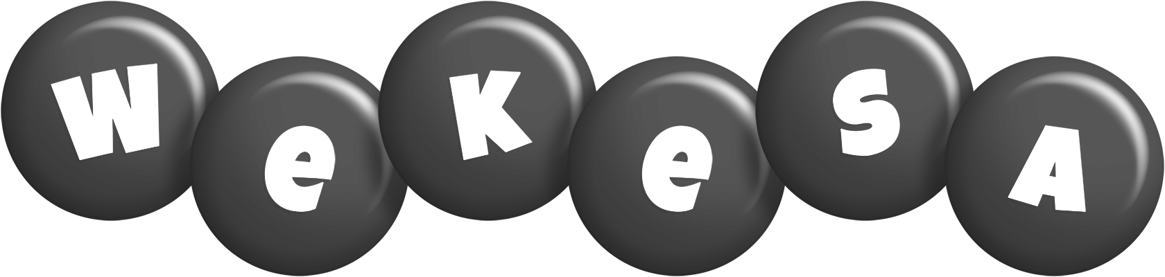 Wekesa candy-black logo