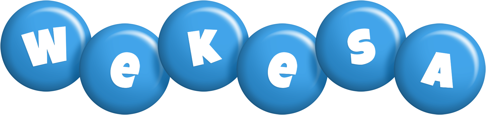 Wekesa candy-blue logo