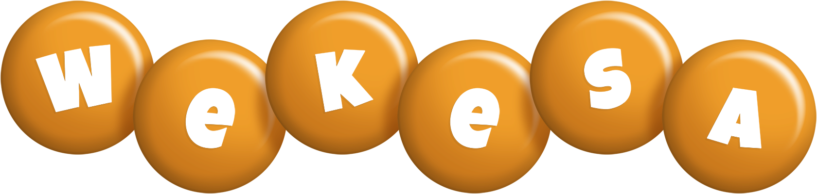 Wekesa candy-orange logo