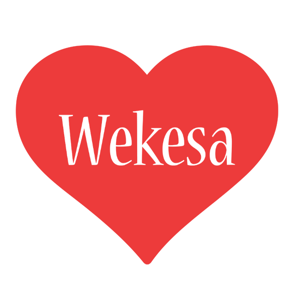 Wekesa love logo