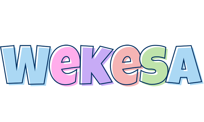 Wekesa pastel logo